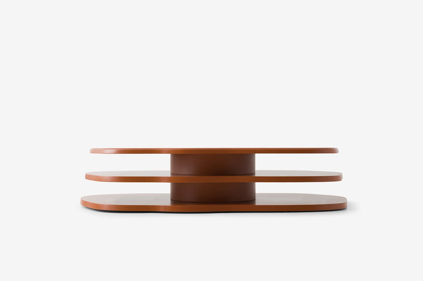 Stolik kawowy ISLAND L — Orange Brown — ujęcie 03